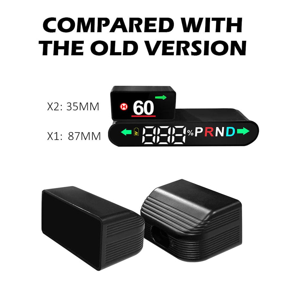 New Small Dashboard Hidden HUD For Model 3 & Y