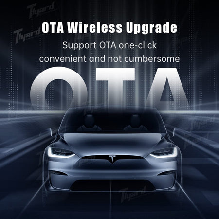 Tesla Model 3/Y/3 Highland/Y Juniper F9 Pro 8.9-inch Touch Screen Carplay/Android Auto Smart Dashboard with Front Camera | Tlyard