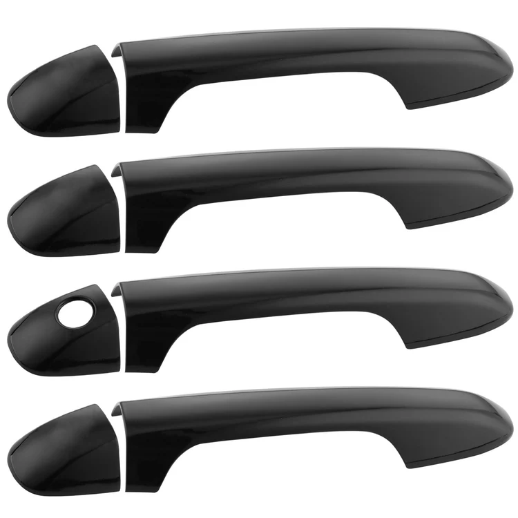 Toyota Tacoma Door Handle Covers - Glossy Black Trim (2016-2021)