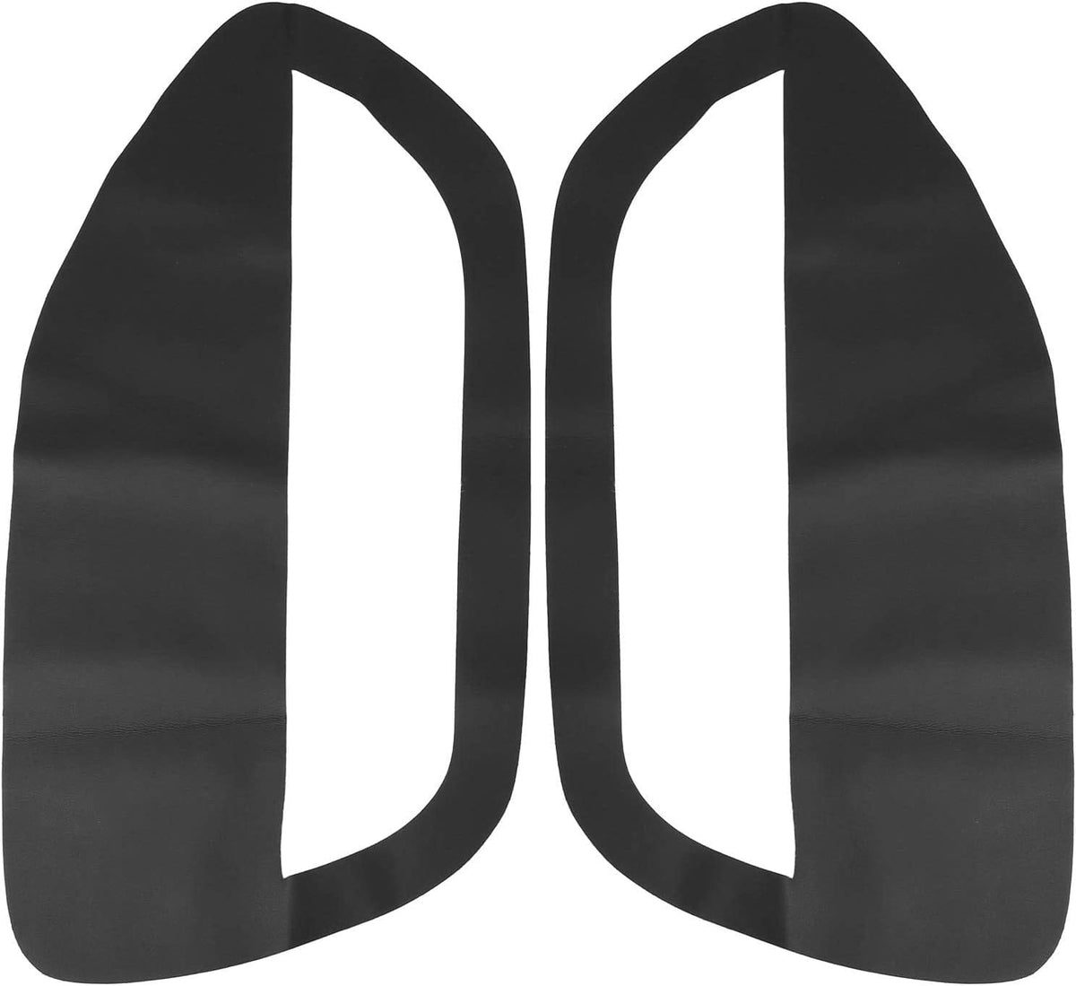 Door Panel Insert Hard Synthetic Leather Cover Fit For Ford Mustang 2005-09