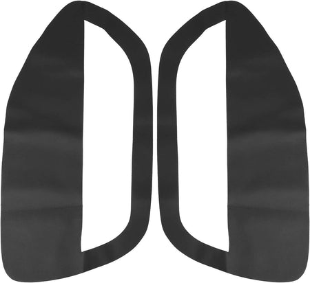 Door Panel Insert Hard Synthetic Leather Cover Fit For Ford Mustang 2005-09