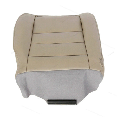 Driver Bottom Seat Cover Fit For Ford F250 F350 Super Duty Lariat 2002-2007 Tan