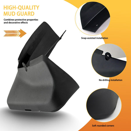 Durable Mud Flaps for Ram 1500 2019-2024 Pickup with Fender Flares