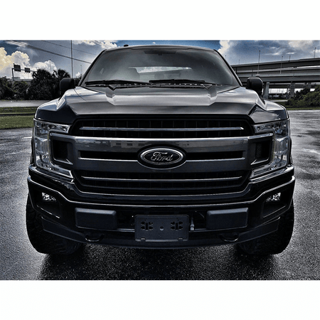 Ford OEM Emblem  F150, F250, F350 9" Oval Black Silver AL3Z-9942528-B