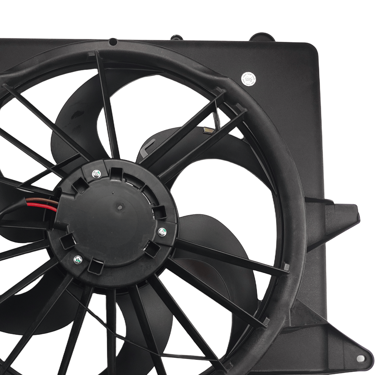 Engine Cooling Fan Radiator Fan Assembly w/ Resistor fit for Ford Mustang 05-14