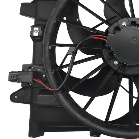 Engine Cooling Fan Radiator Fan Assembly w/ Resistor fit for Ford Mustang 05-14