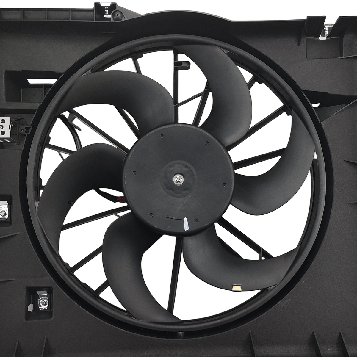 Engine Cooling Fan Radiator Fan Assembly w/ Resistor fit for Ford Mustang 05-14