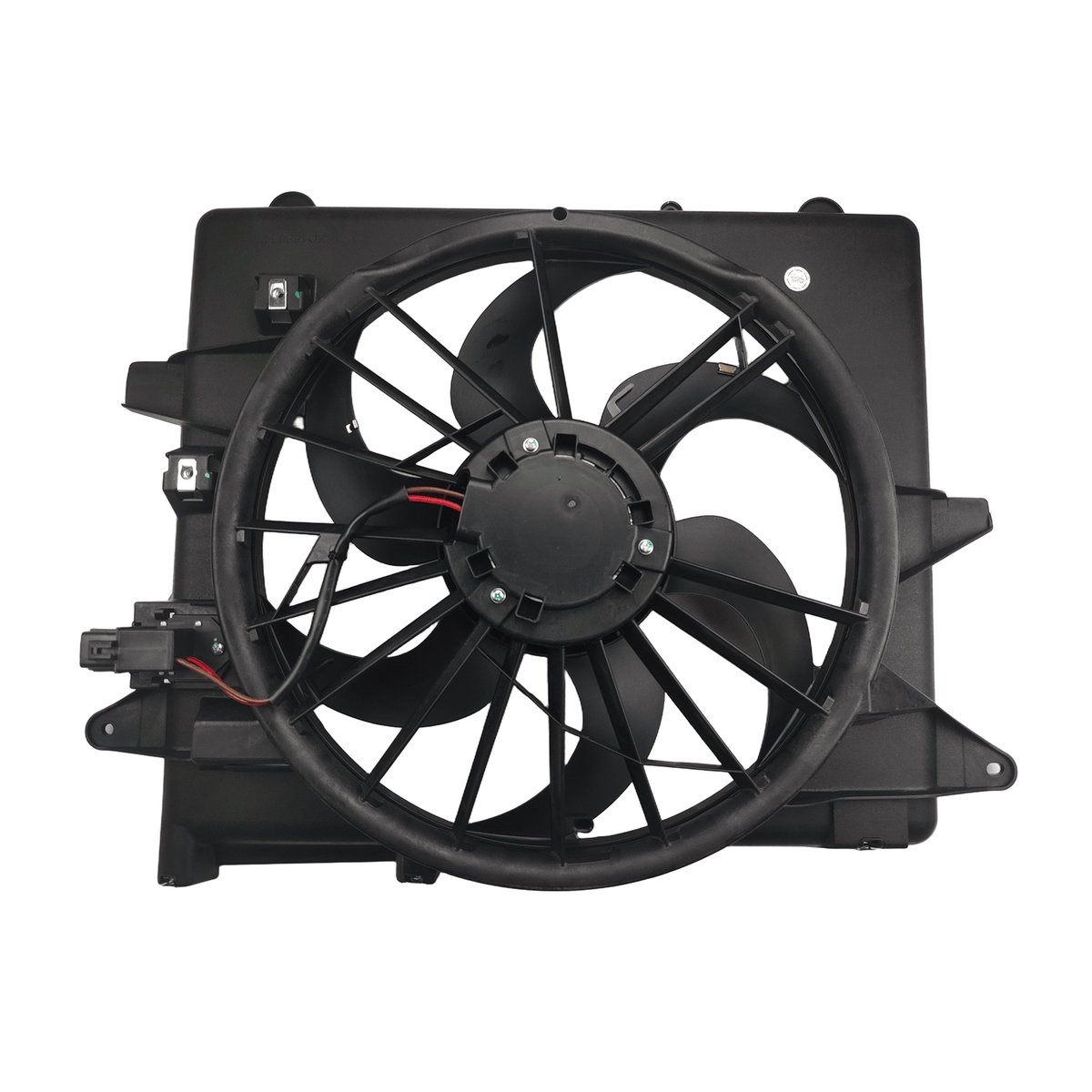 Engine Cooling Fan Radiator Fan Assembly w/ Resistor fit for Ford Mustang 05-14