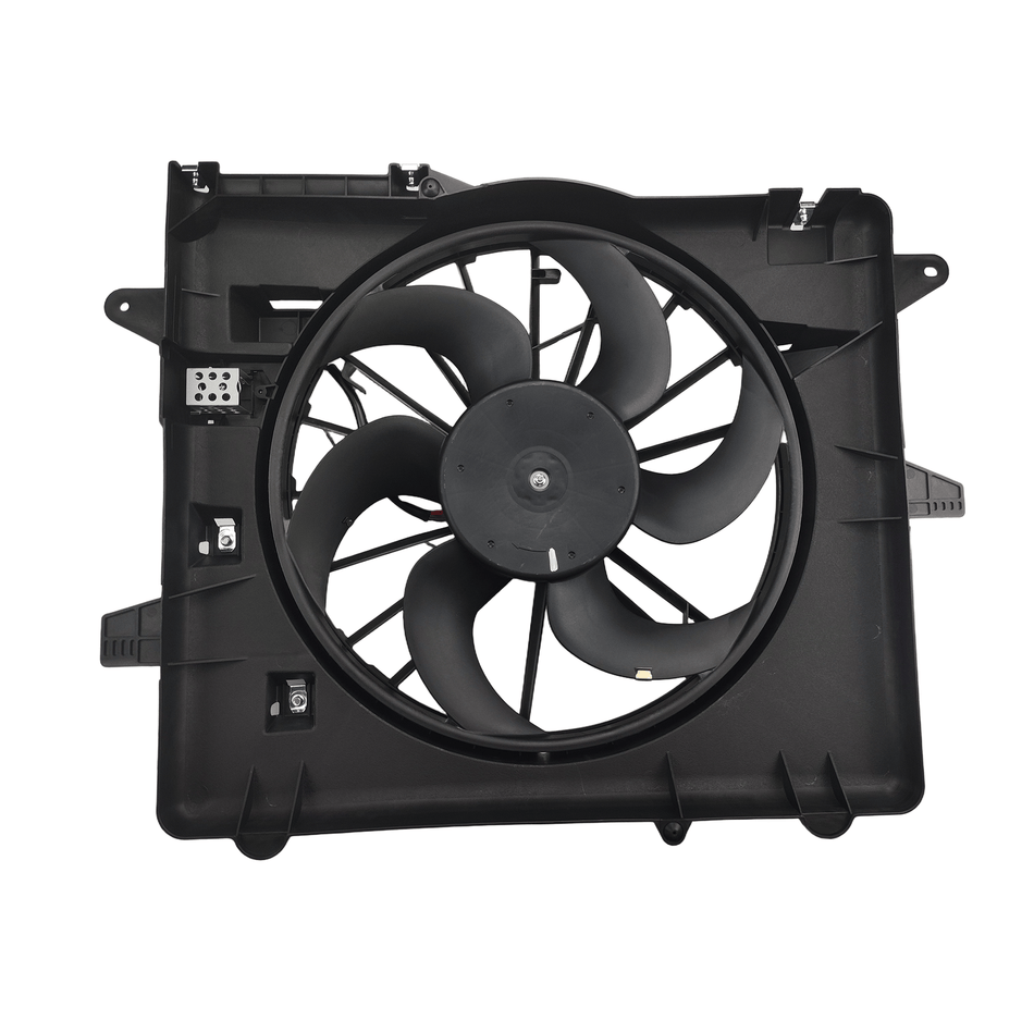 Engine Cooling Fan Radiator Fan Assembly w/ Resistor fit for Ford Mustang 05-14