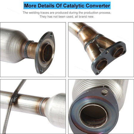 EPA  Catalytic Converters Fit For Toyota Tacoma 2.7L V4 2000-2004 Front & Rear
