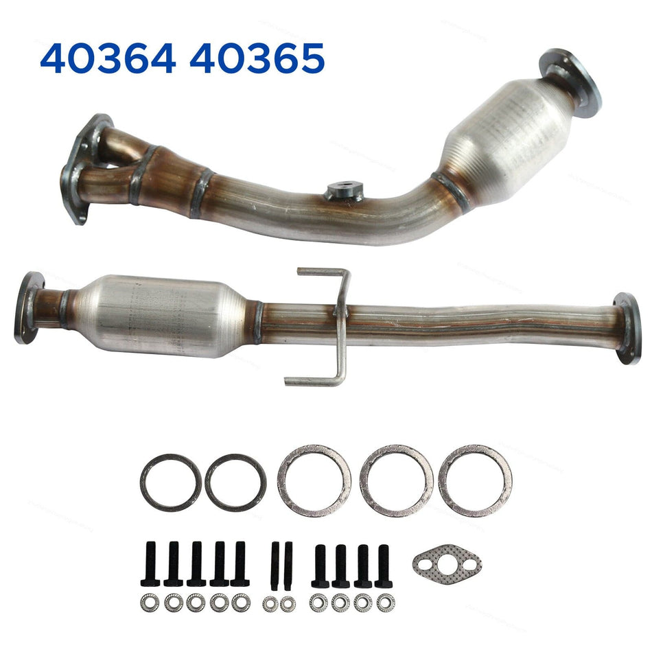 EPA  Catalytic Converters Fit For Toyota Tacoma 2.7L V4 2000-2004 Front & Rear