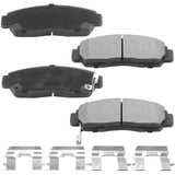 Front Ceramic Brake Pads For 1997-023Ford Expedition F-150 F-250 W/ fluid & cleaner