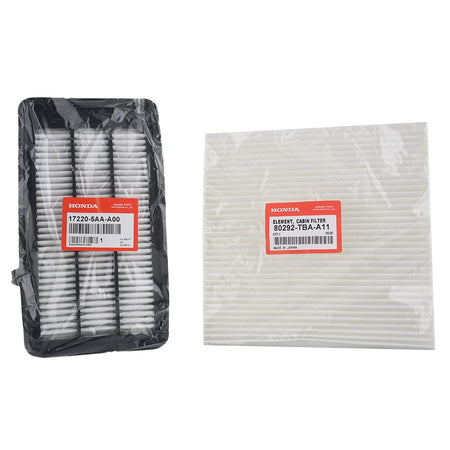 Honda Air Filter & Cabin Air Filter 80292-TBA-A11, 17220-5AA-A00