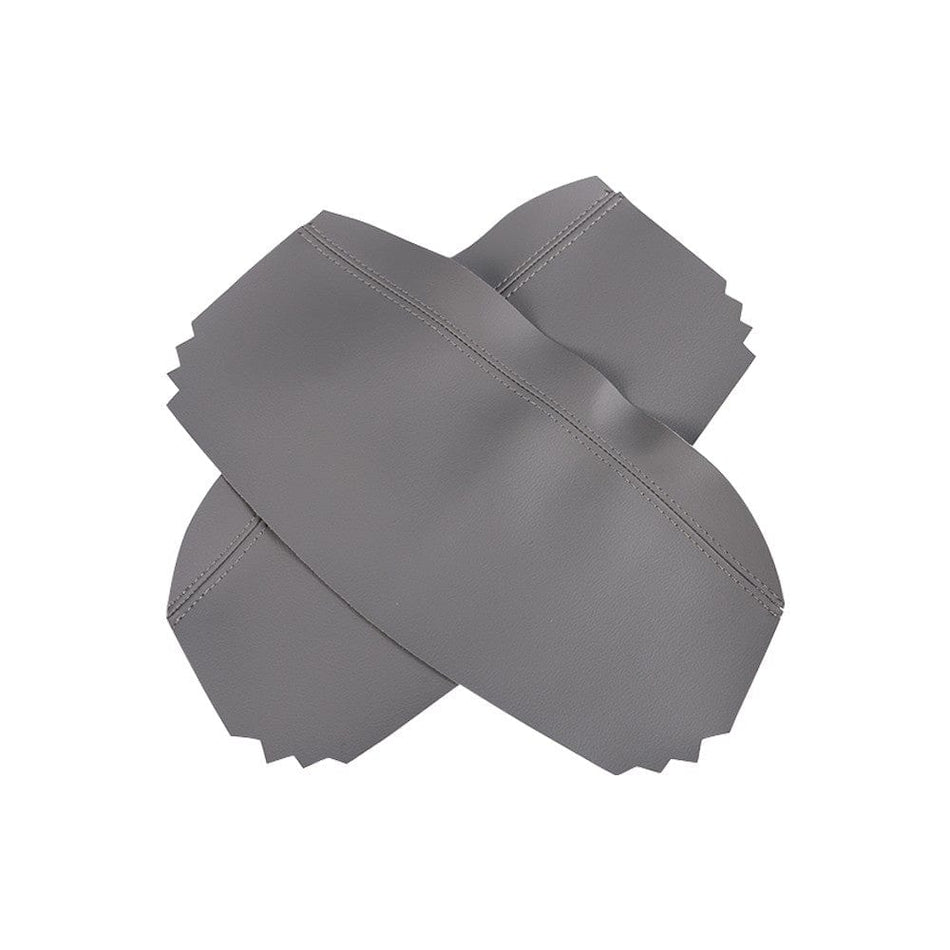 Fit For Acura RL 2005-10 Synthetic Leather Console Lid Armrest Cover Taupe Gray