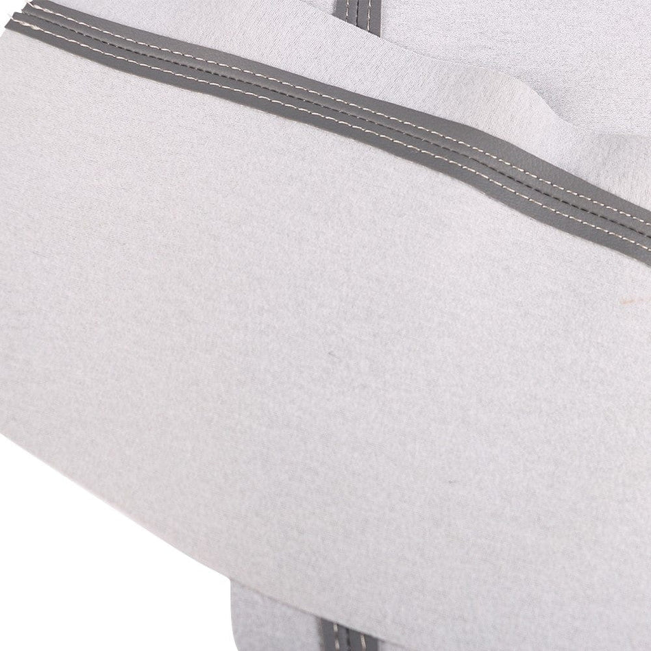Fit For Acura RL 2005-10 Synthetic Leather Console Lid Armrest Cover Taupe Gray