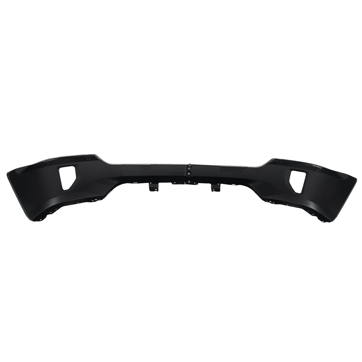 Fit For Chevy Silverado 1500 16-18 Black Steel Front Bumper Face Bar w/Fog Holes