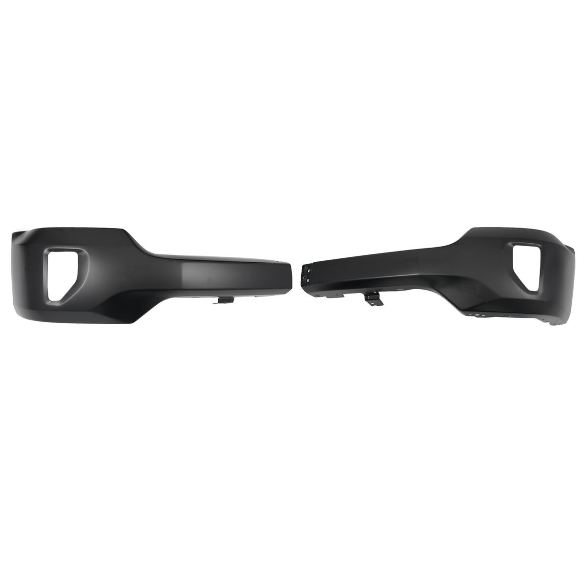Fit For Chevy Silverado 1500 16-18 Black Steel Front Bumper Face Bar w/Fog Holes