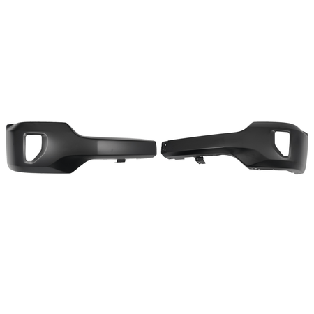 Fit For Chevy Silverado 1500 16-18 Black Steel Front Bumper Face Bar w/Fog Holes