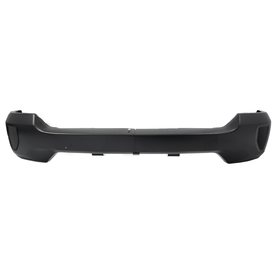 Fit For Chevy Silverado 1500 16-18 Black Steel Front Bumper Face Bar w/Fog Holes