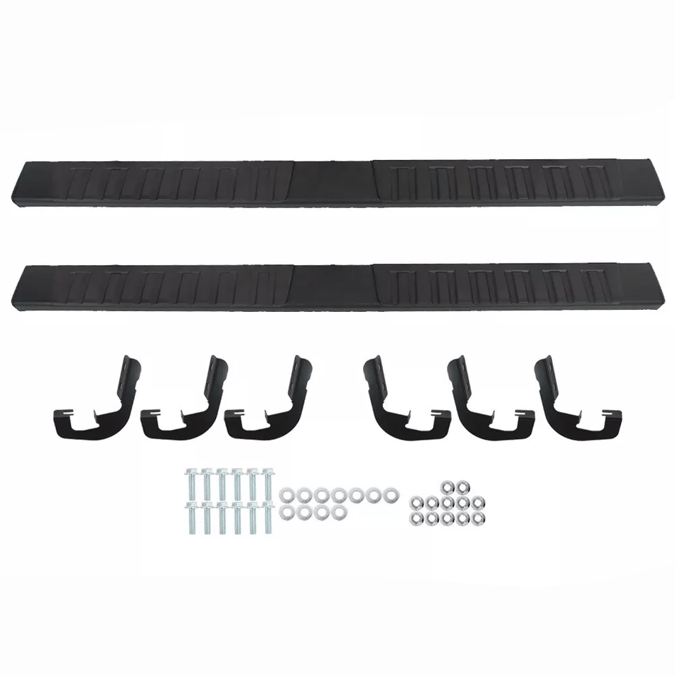 Fit For Chevy Silverado 1500 2019-24 Double Cab 6" Running Boards Side Step Bars