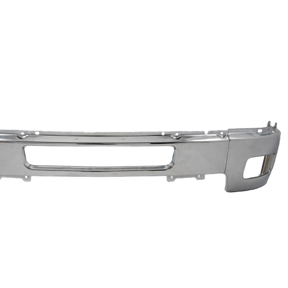Fit For Chevy Silverado 2500 3500 11-14 Chrome Split Front Bumper Face Bar