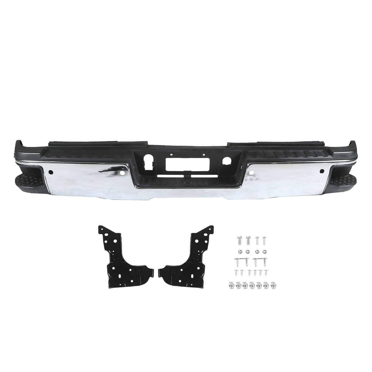 Fit For Chevy Silverado 2500 3500 HD 15-19 Dual wheels Rear Back Bumper Face Bar