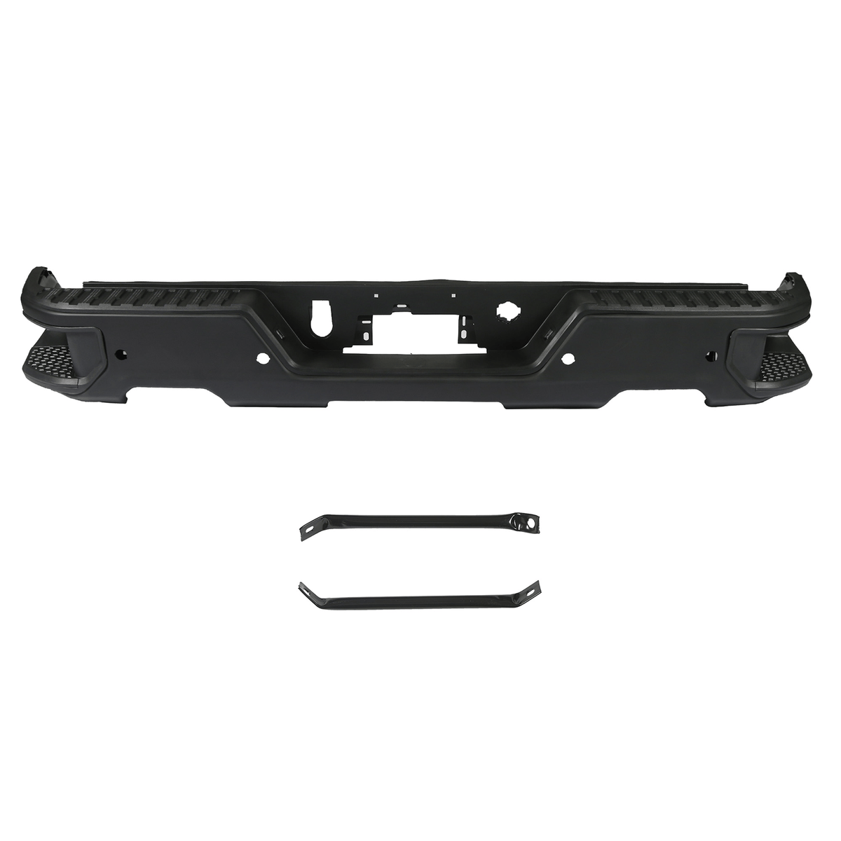 Fit For Chevy Silverado GMC Sierra 2019-2023 Rear Bumper W/ Park Texture