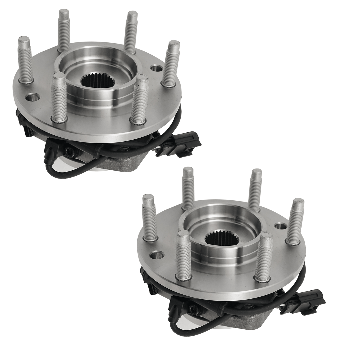 Fit For Chevy Trailblazer GMC Envoy Buick Rainier Front Wheel Bearing and Hubs