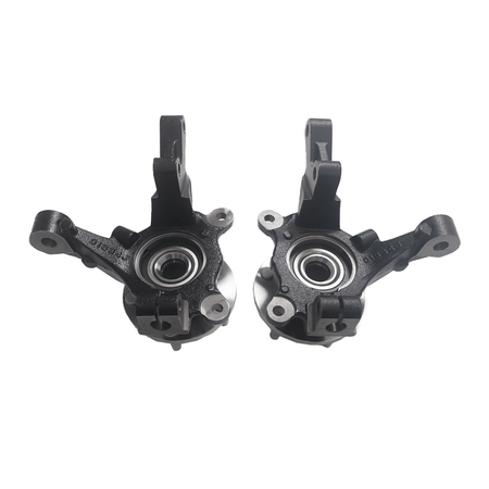 Fit for Dodge Caliber 07-12 Pair Front Steering Knuckles and Wheel Hub Bearings
