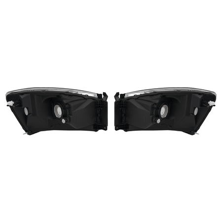 Fit For Dodge Ram 1500 2006-2008/Ram 2500 3500 2006-2009 Black Housing Headlight