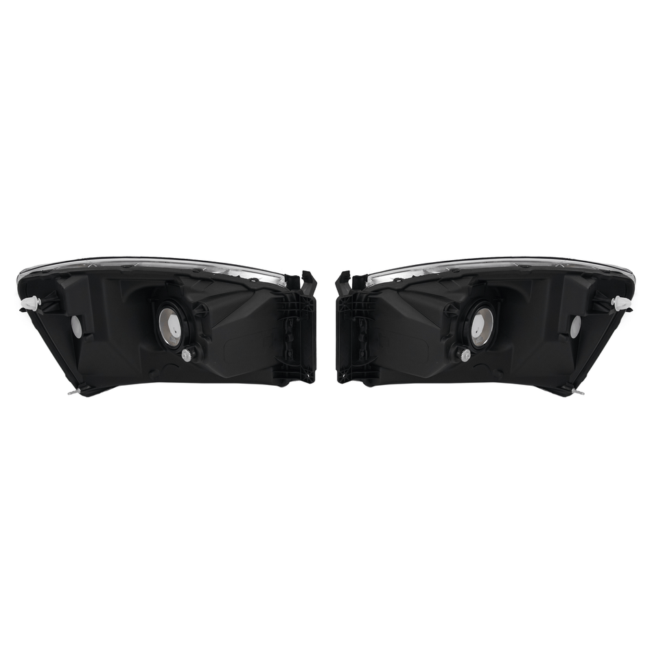 Fit For Dodge Ram 1500 2006-2008/Ram 2500 3500 2006-2009 Black Housing Headlight