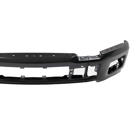 Fit For Ford F-150 F150 2018-2020 Black Steel Front Bumper Face Bar W/ Fog Hole