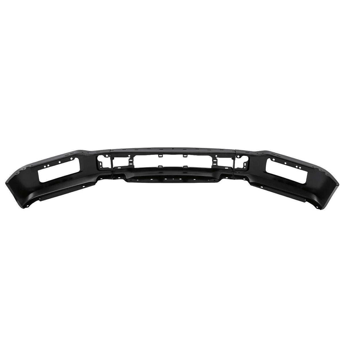 Fit For Ford F-150 F150 2018-2020 Black Steel Front Bumper Face Bar W/ Fog Hole