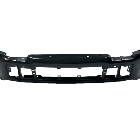 Fit For Ford F-150 F150 2018-2020 Black Steel Front Bumper Face Bar W/ Fog Hole