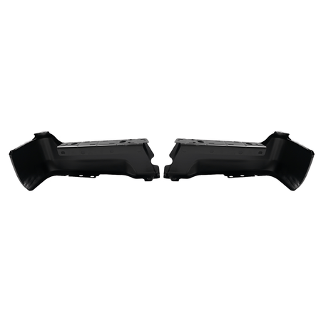Fit For Ford F-250 F-350 Super Duty 2017-2022 Black Rear Bumper Face Bar Set