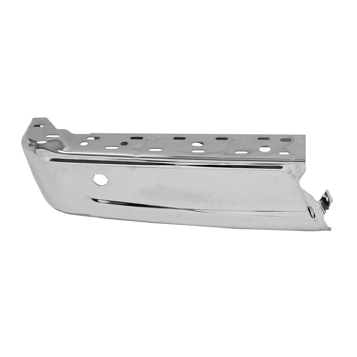 Fit For Ford F150 21-23 Left Right Chrome Rear Bumper End Set W/ Park Hole