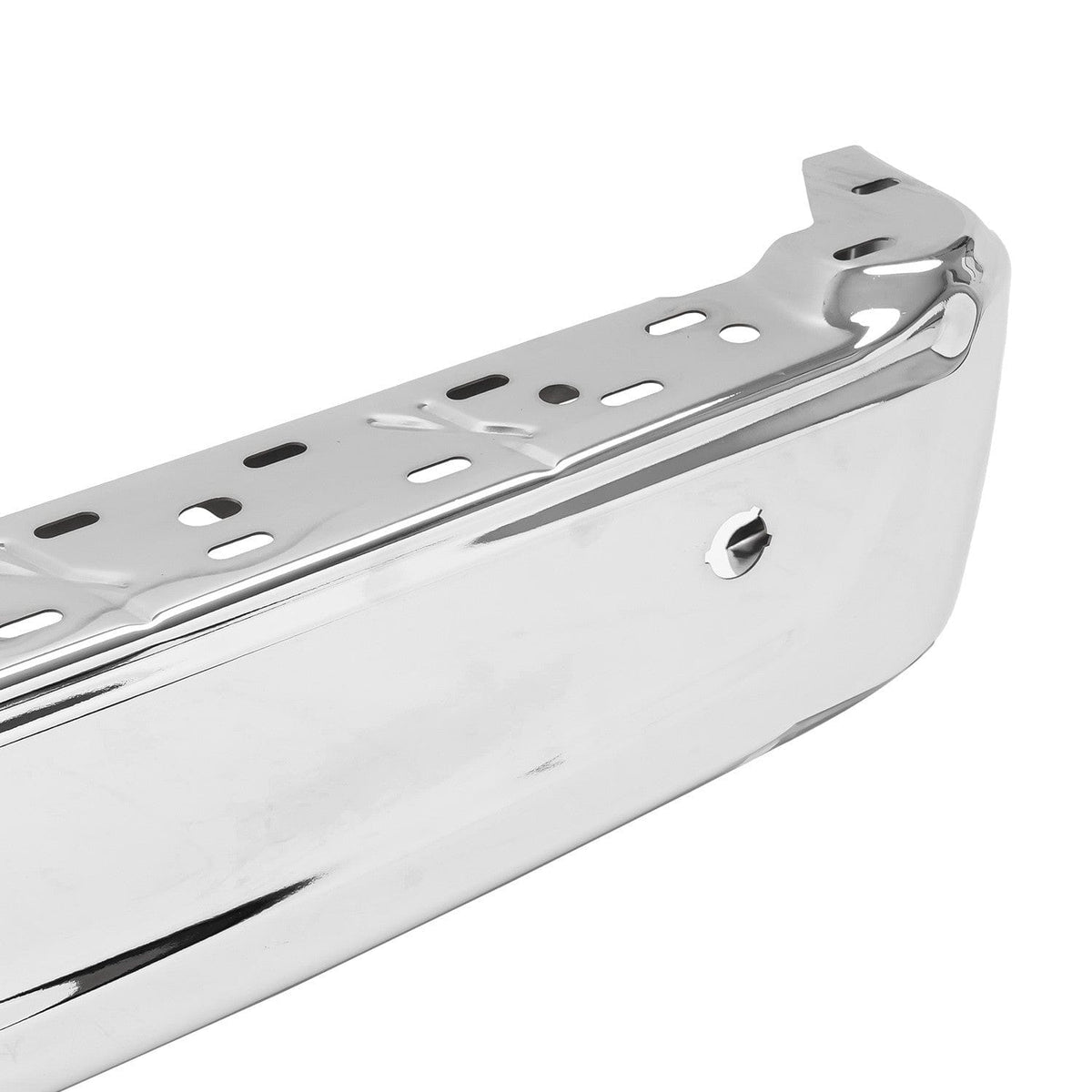 Fit For Ford F150 21-23 Left Right Chrome Rear Bumper End Set W/ Park Hole