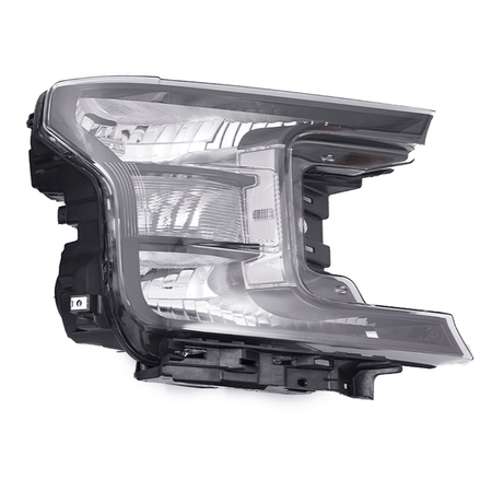 Fit FOR FORD F150 PICKUP TRUCK 2018-2020 PAIR HEADLIGHT LAMPS BLACK CLEAR