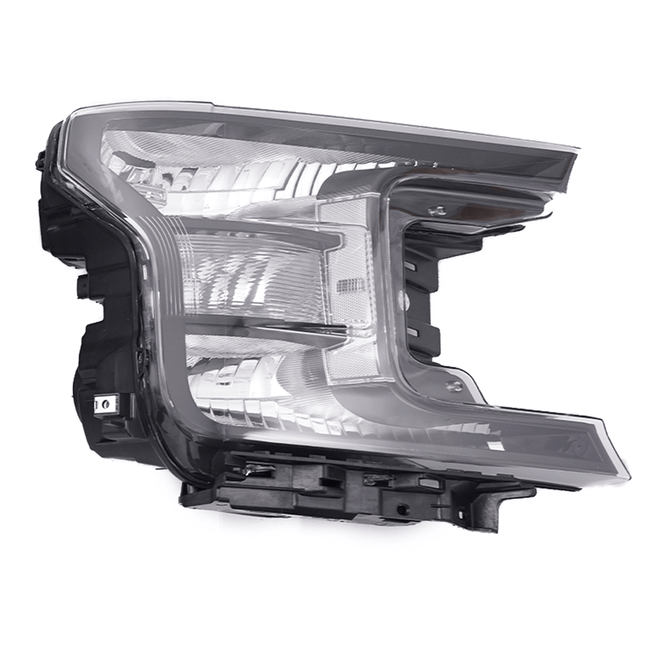 Fit FOR FORD F150 PICKUP TRUCK 2018-2020 PAIR HEADLIGHT LAMPS BLACK CLEAR