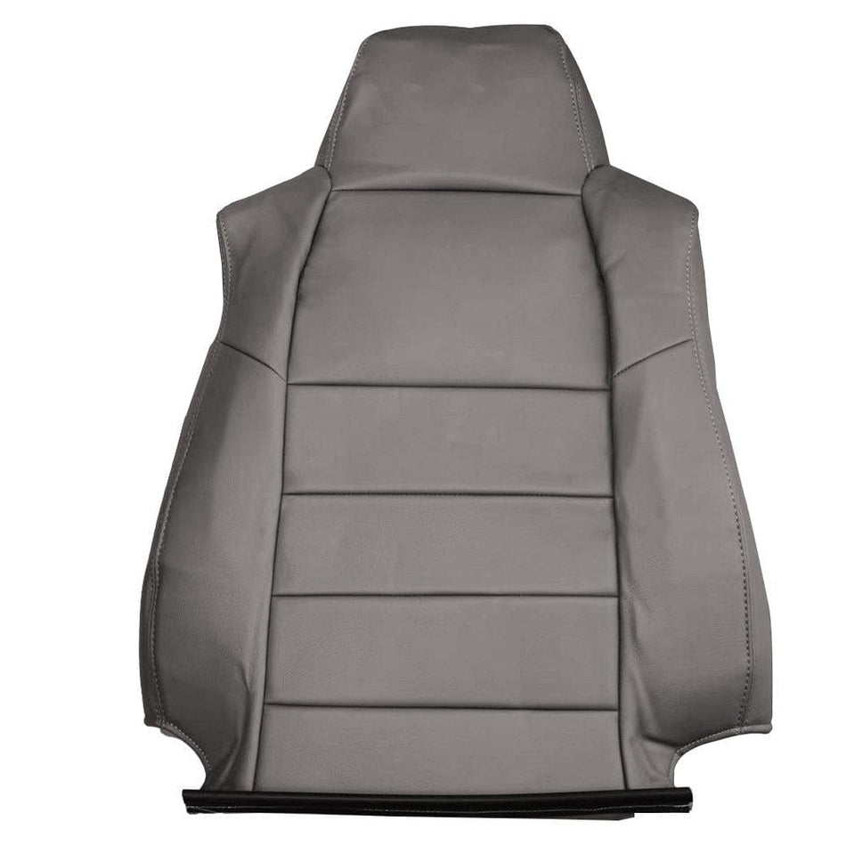 Fit For Ford F250 03-07 Synthetic Leather Driver Back Cover Medium Flint Gray