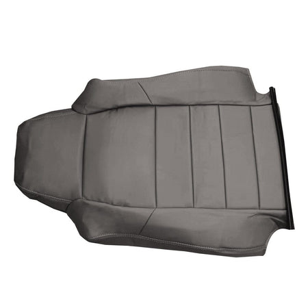 Fit For Ford F250 03-07 Synthetic Leather Driver Back Cover Medium Flint Gray