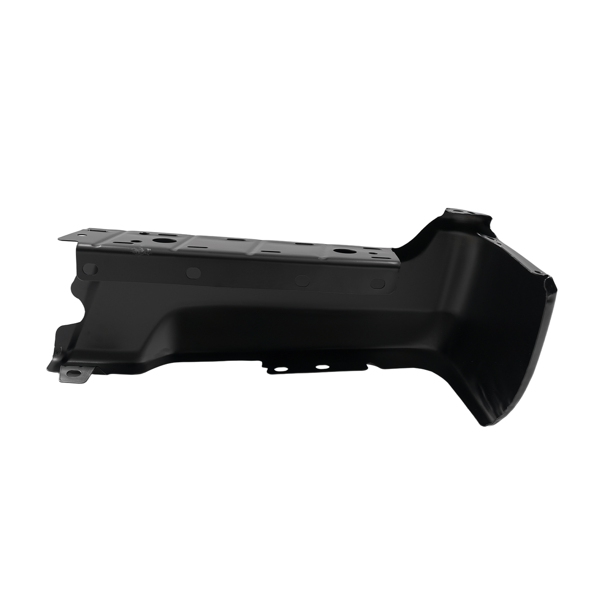 Fit For Ford F250 F350 17-22 Rear Driver Side Bumper End w/o Park Hole Black