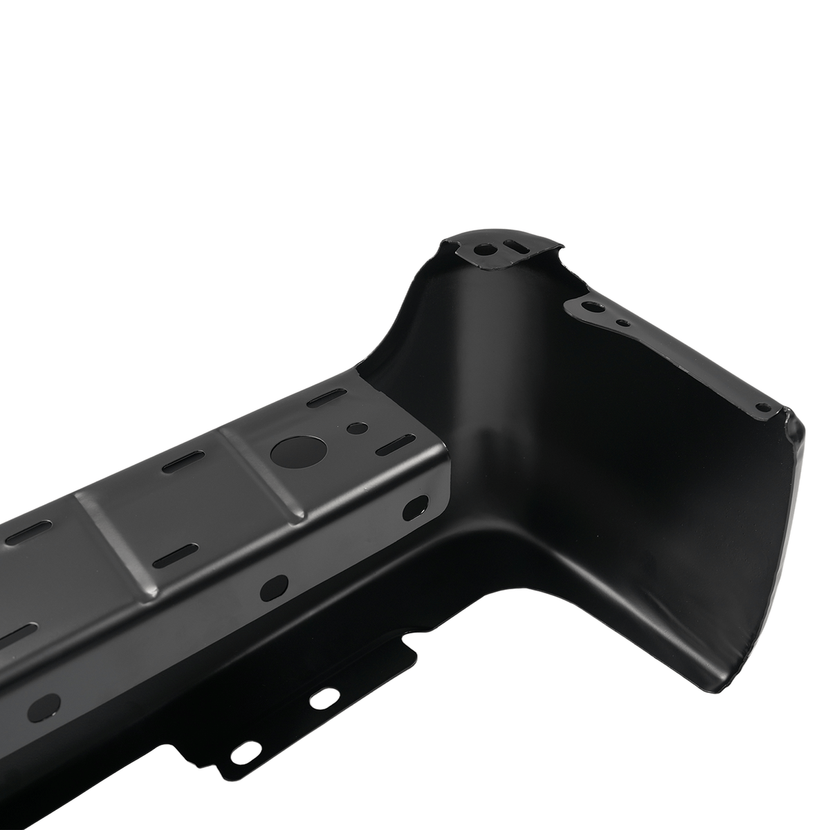 Fit For Ford F250 F350 17-22 Rear Driver Side Bumper End w/o Park Hole Black