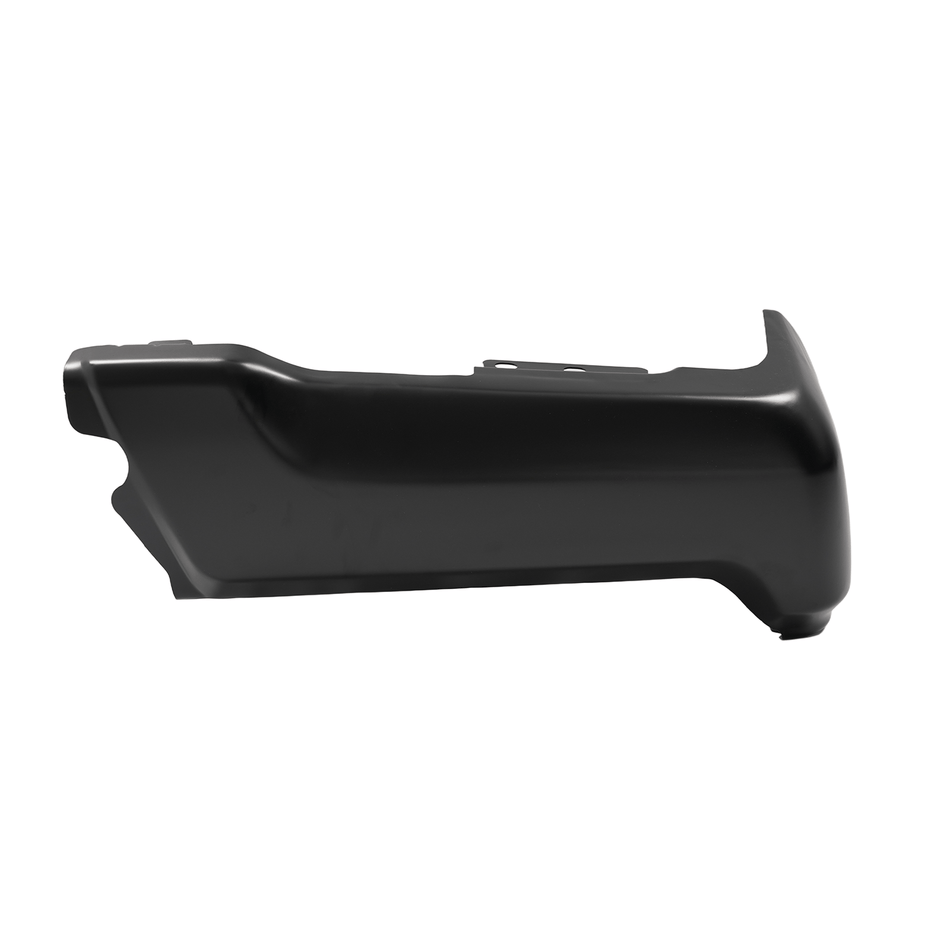 Fit For Ford F250 F350 17-22 Rear Driver Side Bumper End w/o Park Hole Black