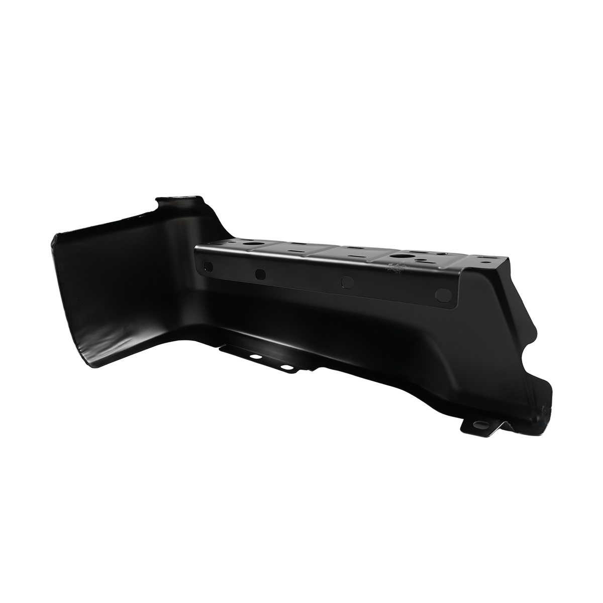 Fit For Ford F250 F350 17-22 Rear Passenger Bumper End w/o Park Hole Black