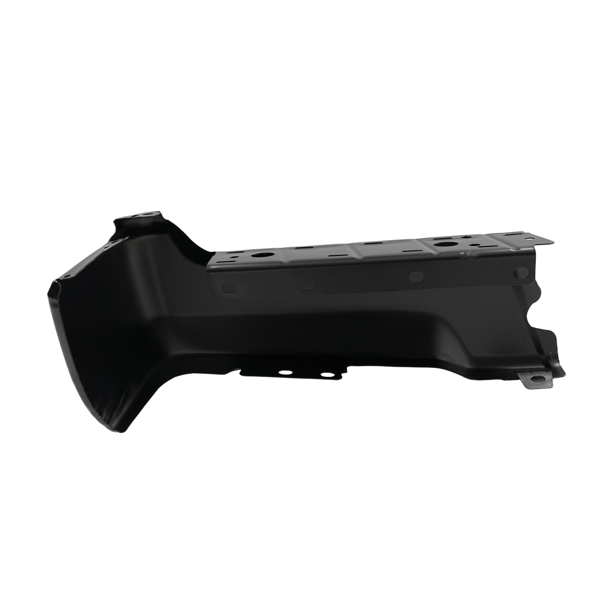 Fit For Ford F250 F350 17-22 Rear Passenger Bumper End w/o Park Hole Black