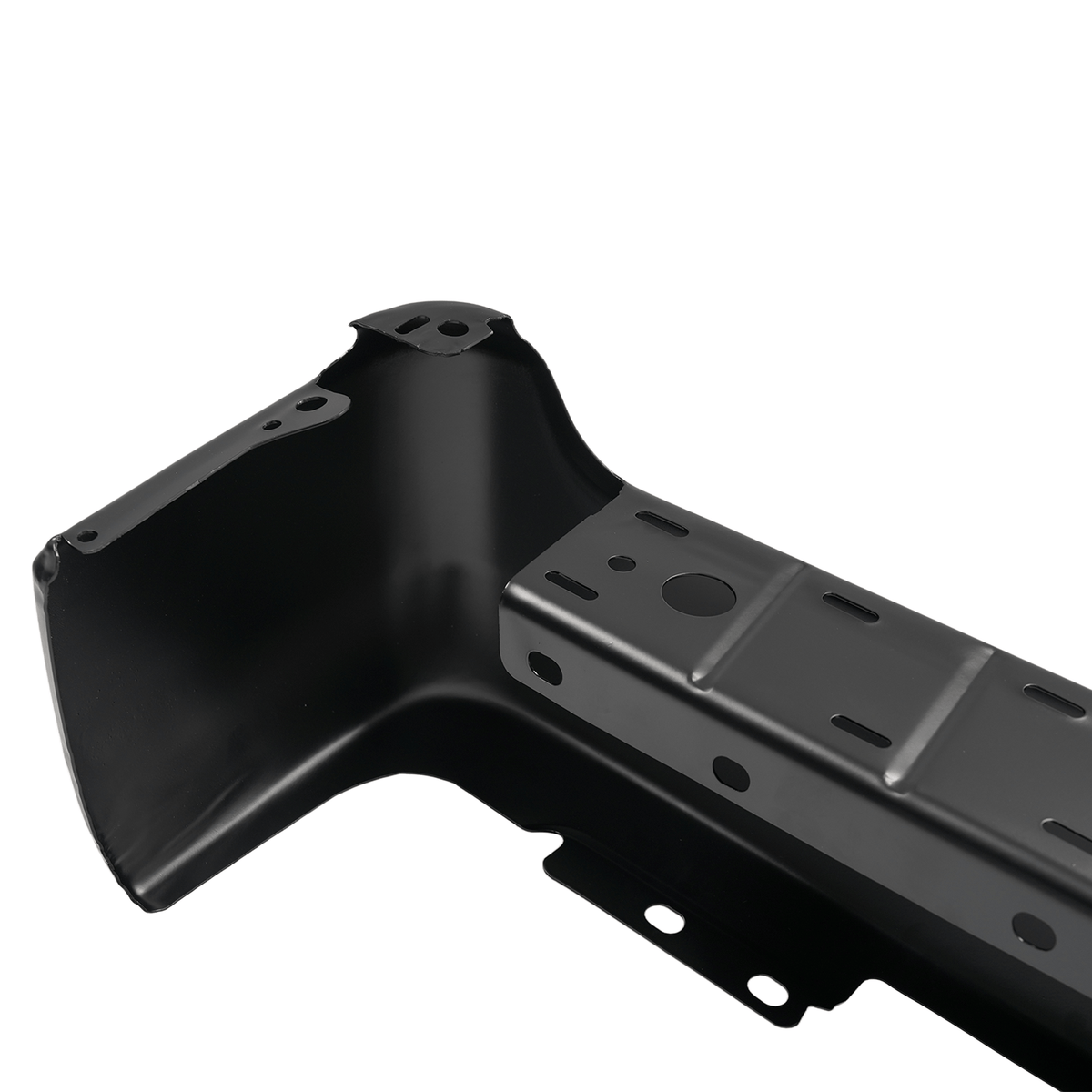 Fit For Ford F250 F350 17-22 Rear Passenger Bumper End w/o Park Hole Black