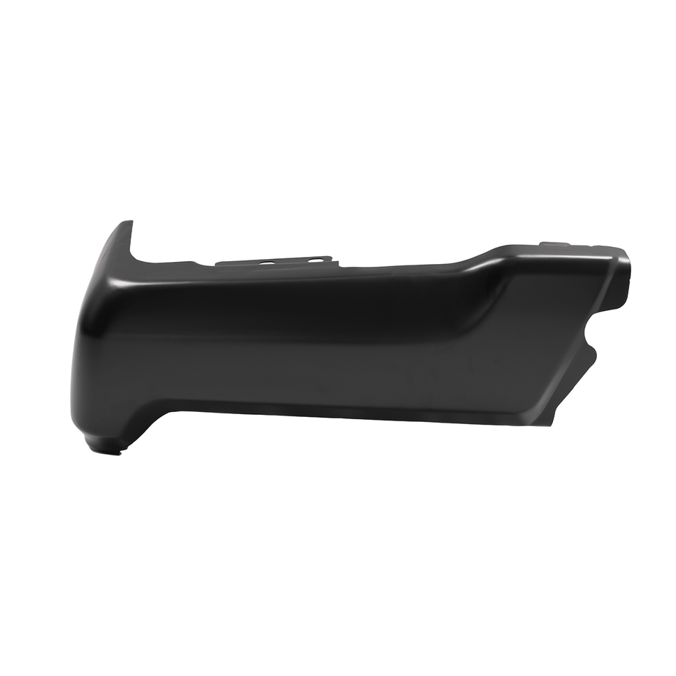 Fit For Ford F250 F350 17-22 Rear Passenger Bumper End w/o Park Hole Black
