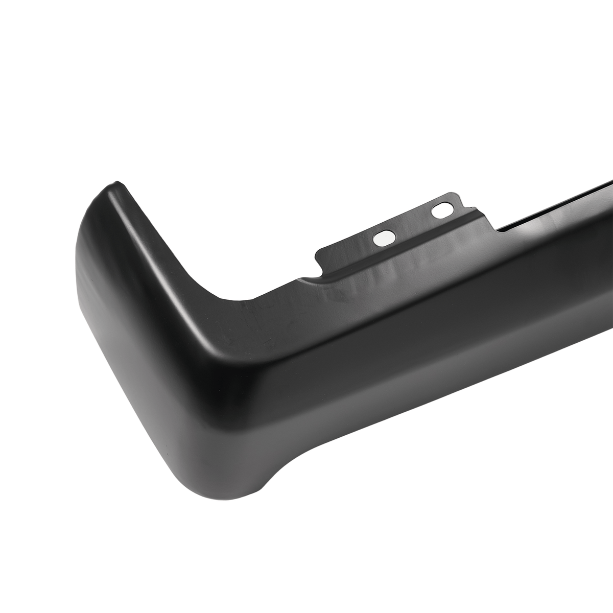 Fit For Ford F250 F350 17-22 Rear Passenger Bumper End w/o Park Hole Black
