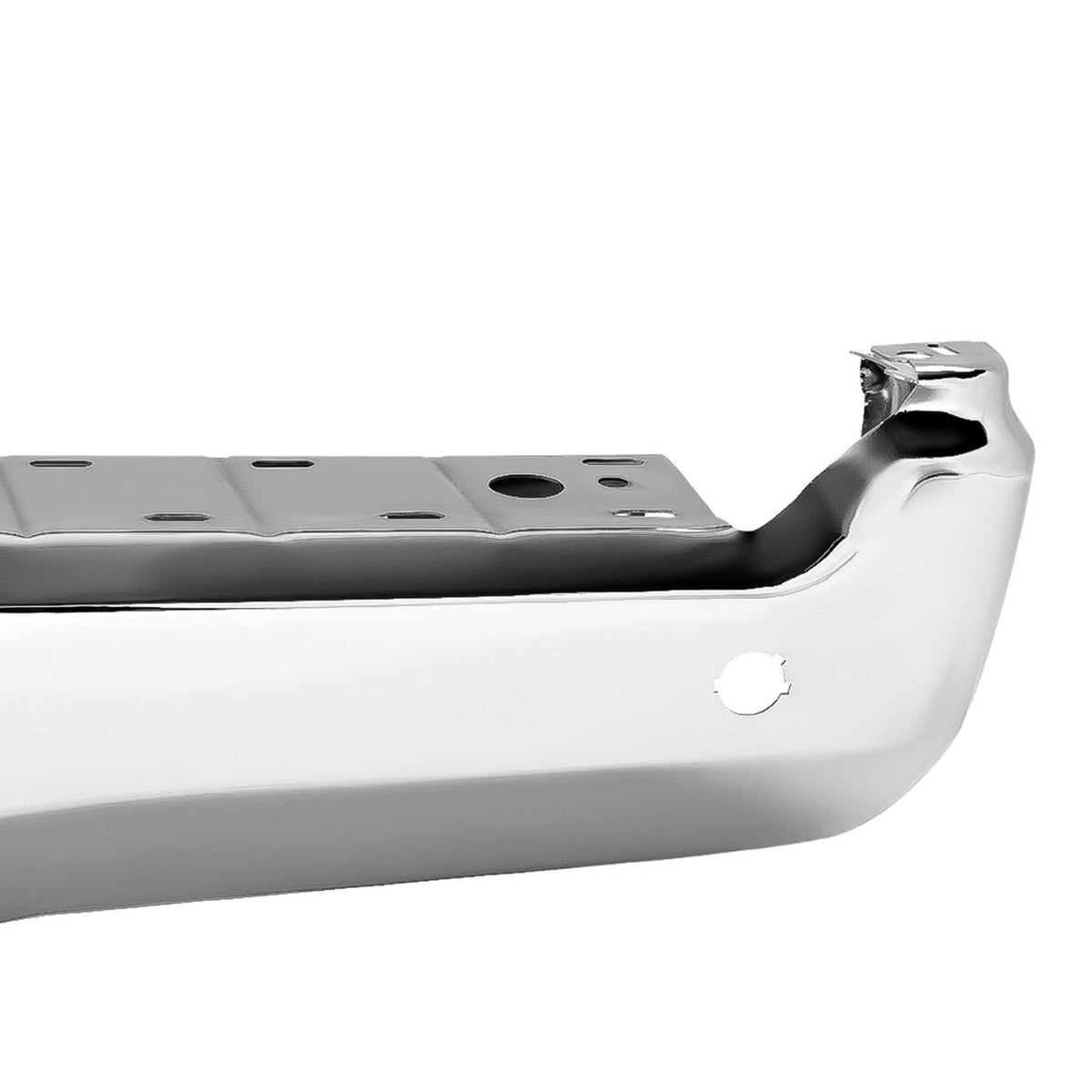 Fit For Ford F250 F350 2017-2022 Rear RH Passenger Bumper  w/Park Hole Chrome